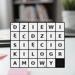 Rozwiązanie krzyżówki: taki który waży dziewięćdziesiąt kilogramów - dziewięćdziesięciokilogramowy | hasła, synonimy i podpowiedzi Hasło krzyżówkowe taki który waży dziewięćdziesiąt kilogramów - dziewięćdziesięciokilogramowy – rozwiązanie, synonimy, podpowiedzi i definicje krzyżówkowe