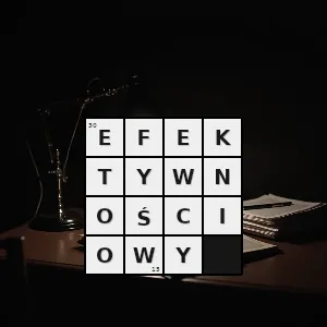 Hasło krzyżówkowe efektywnościowy - efektywnościowy – rozwiązanie, synonimy, podpowiedzi i definicje krzyżówkowe