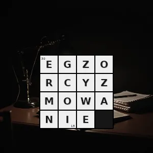 Hasło krzyżówkowe demono - egzorcyzmowanie – rozwiązanie, synonimy, podpowiedzi i definicje krzyżówkowe