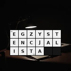 Hasło krzyżówkowe egzystencjalizm - egzystencjalista – rozwiązanie, synonimy, podpowiedzi i definicje krzyżówkowe