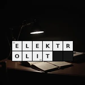 Hasło krzyżówkowe ciecz w akumulatorze - elektrolit – rozwiązanie, synonimy, podpowiedzi i definicje krzyżówkowe