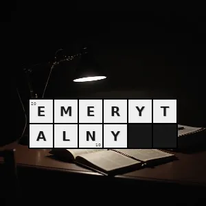 Hasło krzyżówkowe odnoszący się do emerytów - emerytalny – rozwiązanie, synonimy, podpowiedzi i definicje krzyżówkowe