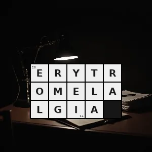 Hasło krzyżówkowe bolesny rumień kończyn - erytromelalgia – rozwiązanie, synonimy, podpowiedzi i definicje krzyżówkowe