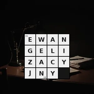 Rozwiązanie krzyżówki: związany z ewagelizacją np misja ewangelizacyjna - ewangelizacyjny | hasła, synonimy i podpowiedzi Hasło krzyżówkowe związany z ewagelizacją np misja ewangelizacyjna - ewangelizacyjny – rozwiązanie, synonimy, podpowiedzi i definicje krzyżówkowe