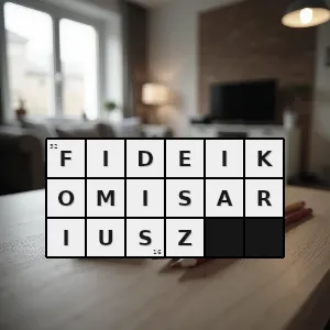 Rozwiązanie krzyżówki: w prawie rzymskim osoba inna niż dziedzic która otrzymywała spadek na mocy fideikomisu - fideikomisariusz | hasła, synonimy i podpowiedzi Hasło krzyżówkowe w prawie rzymskim osoba inna niż dziedzic która otrzymywała spadek na mocy fideikomisu - fideikomisariusz – rozwiązanie, synonimy, podpowiedzi i definicje krzyżówkowe