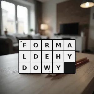 Hasło krzyżówkowe formaldehyd - formaldehydowy – rozwiązanie, synonimy, podpowiedzi i definicje krzyżówkowe