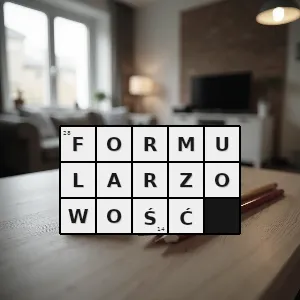Rozwiązanie krzyżówki: to że coś ma postać formularza - formularzowość | hasła, synonimy i podpowiedzi Hasło krzyżówkowe to że coś ma postać formularza - formularzowość – rozwiązanie, synonimy, podpowiedzi i definicje krzyżówkowe