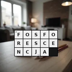 Hasło krzyżówkowe jeden z rodzajów luminescencji - fosforescencja – rozwiązanie, synonimy, podpowiedzi i definicje krzyżówkowe