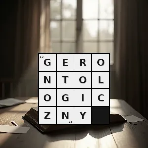 Rozwiązanie krzyżówki: związany z gerontologią dotyczący gerontologii - gerontologiczny | hasła, synonimy i podpowiedzi Hasło krzyżówkowe związany z gerontologią dotyczący gerontologii - gerontologiczny – rozwiązanie, synonimy, podpowiedzi i definicje krzyżówkowe