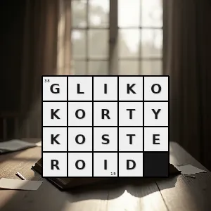 Hasło krzyżówkowe glikokortykoid - glikokortykosteroid – rozwiązanie, synonimy, podpowiedzi i definicje krzyżówkowe