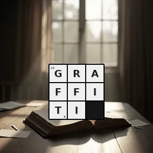 Hasło krzyżówkowe literatura na murach - graffiti – rozwiązanie, synonimy, podpowiedzi i definicje krzyżówkowe