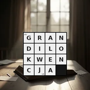 Hasło krzyżówkowe koturn - grandilokwencja – rozwiązanie, synonimy, podpowiedzi i definicje krzyżówkowe