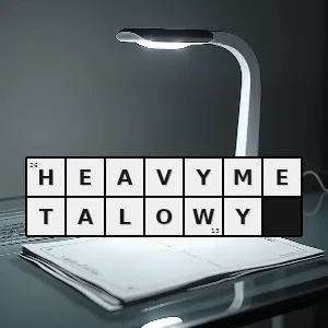 Hasło krzyżówkowe związany z heavy metalem rodzajem muzyki - heavymetalowy – rozwiązanie, synonimy, podpowiedzi i definicje krzyżówkowe