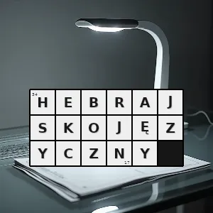 Hasło krzyżówkowe o rejonie obszarze w którym używa się języka hebrajskiego - hebrajskojęzyczny – rozwiązanie, synonimy, podpowiedzi i definicje krzyżówkowe