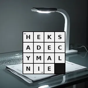 Rozwiązanie krzyżówki: za pomocą szesnastkowego systemu liczbowego w systemie szesnastkowym - heksadecymalnie | hasła, synonimy i podpowiedzi Hasło krzyżówkowe za pomocą szesnastkowego systemu liczbowego w systemie szesnastkowym - heksadecymalnie – rozwiązanie, synonimy, podpowiedzi i definicje krzyżówkowe