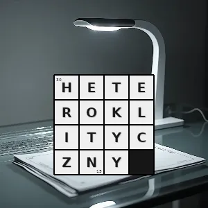 Rozwiązanie krzyżówki: heteroklityczny - heteroklityczny | hasła, synonimy i podpowiedzi Hasło krzyżówkowe heteroklityczny - heteroklityczny – rozwiązanie, synonimy, podpowiedzi i definicje krzyżówkowe