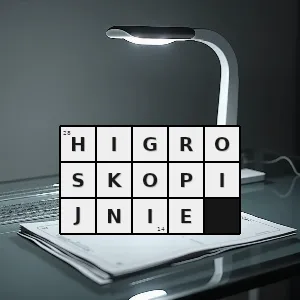 Rozwiązanie krzyżówki: w sposób higroskopijny tak że coś wchłania wilgoć - higroskopijnie | hasła, synonimy i podpowiedzi Hasło krzyżówkowe w sposób higroskopijny tak że coś wchłania wilgoć - higroskopijnie – rozwiązanie, synonimy, podpowiedzi i definicje krzyżówkowe