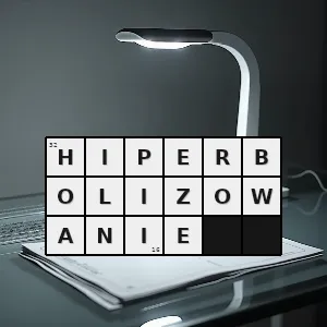 Hasło krzyżówkowe wyrażanie czegoś za pomocą hiperboli stylistycznej - hiperbolizowanie – rozwiązanie, synonimy, podpowiedzi i definicje krzyżówkowe