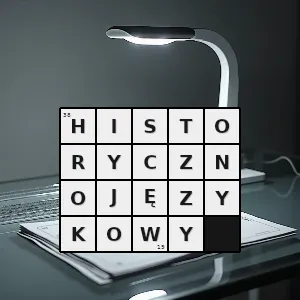 Rozwiązanie krzyżówki: odnoszący się do historii języka - historycznojęzykowy | hasła, synonimy i podpowiedzi Hasło krzyżówkowe odnoszący się do historii języka - historycznojęzykowy – rozwiązanie, synonimy, podpowiedzi i definicje krzyżówkowe