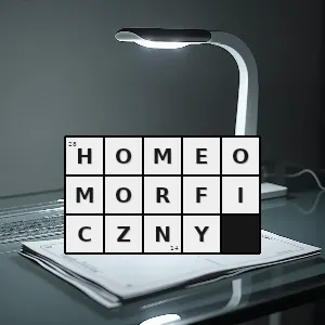 Hasło krzyżówkowe homeomorfizm - homeomorficzny – rozwiązanie, synonimy, podpowiedzi i definicje krzyżówkowe