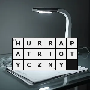 Hasło krzyżówkowe hurrapatriotyzm - hurrapatriotyczny – rozwiązanie, synonimy, podpowiedzi i definicje krzyżówkowe