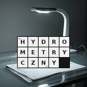 Rozwiązanie krzyżówki: związany z hydrometrią - hydrometryczny | hasła, synonimy i podpowiedzi Hasło krzyżówkowe związany z hydrometrią - hydrometryczny – rozwiązanie, synonimy, podpowiedzi i definicje krzyżówkowe