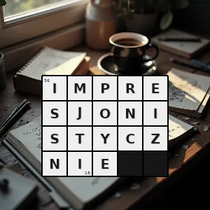 Hasło krzyżówkowe tak jak w impresji - impresjonistycznie – rozwiązanie, synonimy, podpowiedzi i definicje krzyżówkowe