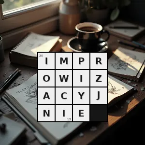Rozwiązanie krzyżówki: na poczekaniu bez przygotowania - improwizacyjnie | hasła, synonimy i podpowiedzi Hasło krzyżówkowe na poczekaniu bez przygotowania - improwizacyjnie – rozwiązanie, synonimy, podpowiedzi i definicje krzyżówkowe