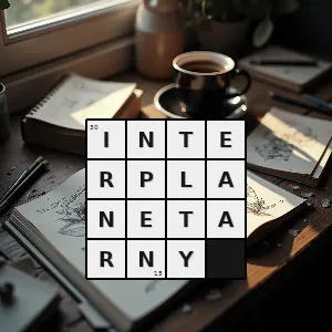 Hasło krzyżówkowe taki który znajduje się pomiędzy planetami - interplanetarny – rozwiązanie, synonimy, podpowiedzi i definicje krzyżówkowe