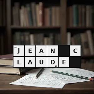 Hasło krzyżówkowe van - jean-claude – rozwiązanie, synonimy, podpowiedzi i definicje krzyżówkowe