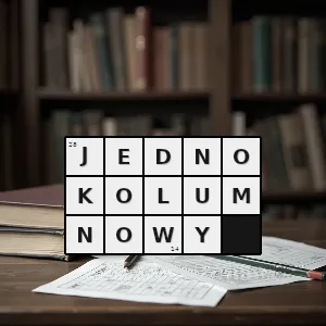 Hasło krzyżówkowe sformatowany - jednokolumnowy – rozwiązanie, synonimy, podpowiedzi i definicje krzyżówkowe