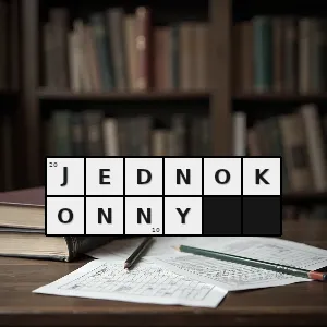 Hasło krzyżówkowe taki który porusza się dzięki pracy sile konia często jest zaprzęgnięty w konia zorganizowany tak że funkcjonuje dzięki pracy konia - jednokonny – rozwiązanie, synonimy, podpowiedzi i definicje krzyżówkowe