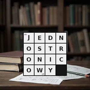 Hasło krzyżówkowe o długości objętości jednej strony stronicy - jednostronicowy – rozwiązanie, synonimy, podpowiedzi i definicje krzyżówkowe