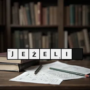 Hasło krzyżówkowe pod warunkiem - jeżeli – rozwiązanie, synonimy, podpowiedzi i definicje krzyżówkowe