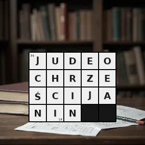 Rozwiązanie krzyżówki: członek grupy istniejącej we wczesnej historii chrześcijaństwa tuż po śmierci jezusa z nazaretu tworzącej kościół jerozolimski - judeochrześcijanin | hasła, synonimy i podpowiedzi Hasło krzyżówkowe członek grupy istniejącej we wczesnej historii chrześcijaństwa tuż po śmierci jezusa z nazaretu tworzącej kościół jerozolimski - judeochrześcijanin – rozwiązanie, synonimy, podpowiedzi i definicje krzyżówkowe