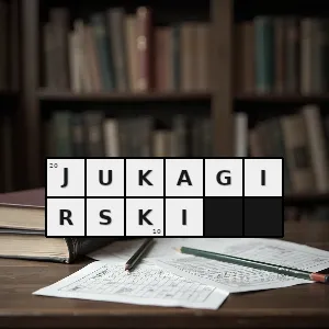 Rozwiązanie krzyżówki: jukagirski - jukagirski | hasła, synonimy i podpowiedzi Hasło krzyżówkowe jukagirski - jukagirski – rozwiązanie, synonimy, podpowiedzi i definicje krzyżówkowe