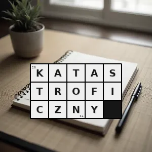 Hasło krzyżówkowe dekadentka - katastroficzny – rozwiązanie, synonimy, podpowiedzi i definicje krzyżówkowe