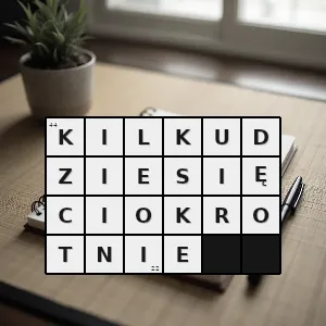 Hasło krzyżówkowe kilkudziesięciokrotny - kilkudziesięciokrotnie – rozwiązanie, synonimy, podpowiedzi i definicje krzyżówkowe