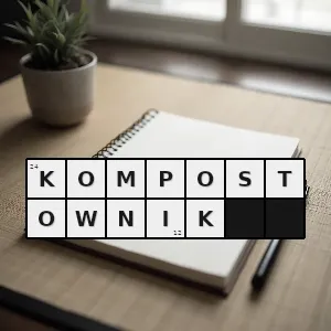 Hasło krzyżówkowe kompostowanie - kompostownik – rozwiązanie, synonimy, podpowiedzi i definicje krzyżówkowe