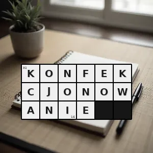 Hasło krzyżówkowe produkowanie gotowych elementów stolarki budowlanej - konfekcjonowanie – rozwiązanie, synonimy, podpowiedzi i definicje krzyżówkowe