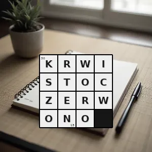 Hasło krzyżówkowe krwistoczerwony - krwistoczerwono – rozwiązanie, synonimy, podpowiedzi i definicje krzyżówkowe