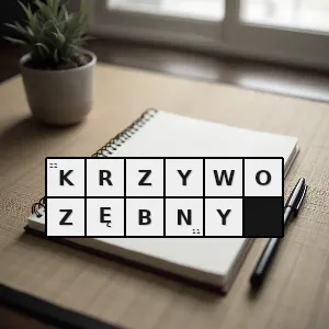 Hasło krzyżówkowe mający krzywe zęby - krzywozębny – rozwiązanie, synonimy, podpowiedzi i definicje krzyżówkowe