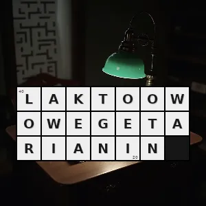 Hasło krzyżówkowe wegetarianin który przestrzega diety laktoowowegetariańskiej dopuszczającej jedzenie oprócz pokarmów roślinnych także jajek oraz mleka i jego przetworów - laktoowowegetarianin – rozwiązanie, synonimy, podpowiedzi i definicje krzyżówkowe