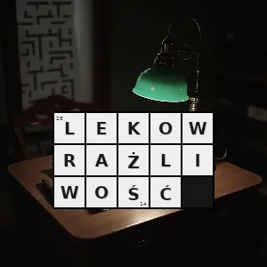 Hasło krzyżówkowe podatność na działanie leku - lekowrażliwość – rozwiązanie, synonimy, podpowiedzi i definicje krzyżówkowe