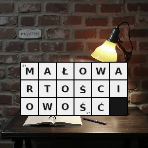 Hasło krzyżówkowe cecha czegoś mało wartego o niewielkiej wartości - małowartościowość – rozwiązanie, synonimy, podpowiedzi i definicje krzyżówkowe