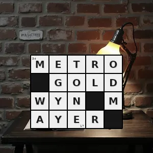 Rozwiązanie krzyżówki: wytwórnia filmowa - metro-goldwyn-mayer | hasła, synonimy i podpowiedzi Hasło krzyżówkowe wytwórnia filmowa - metro-goldwyn-mayer – rozwiązanie, synonimy, podpowiedzi i definicje krzyżówkowe