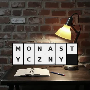Hasło krzyżówkowe monastycyzm - monastyczny – rozwiązanie, synonimy, podpowiedzi i definicje krzyżówkowe