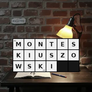 Hasło krzyżówkowe należący do monteskiusza - monteskiuszowski – rozwiązanie, synonimy, podpowiedzi i definicje krzyżówkowe