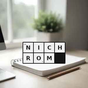 Rozwiązanie krzyżówki: chromonikielinowy - nichrom | hasła, synonimy i podpowiedzi Hasło krzyżówkowe chromonikielinowy - nichrom – rozwiązanie, synonimy, podpowiedzi i definicje krzyżówkowe