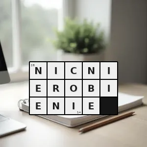 Hasło krzyżówkowe bezczyn - nicnierobienie – rozwiązanie, synonimy, podpowiedzi i definicje krzyżówkowe